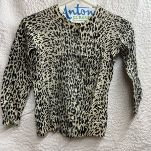 Dalmatian print cardigan